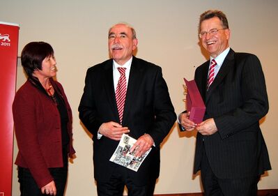 Bärbel Kehl-Maurer, Ivo Gönner und Walter Bauer (v.l.n.r.)